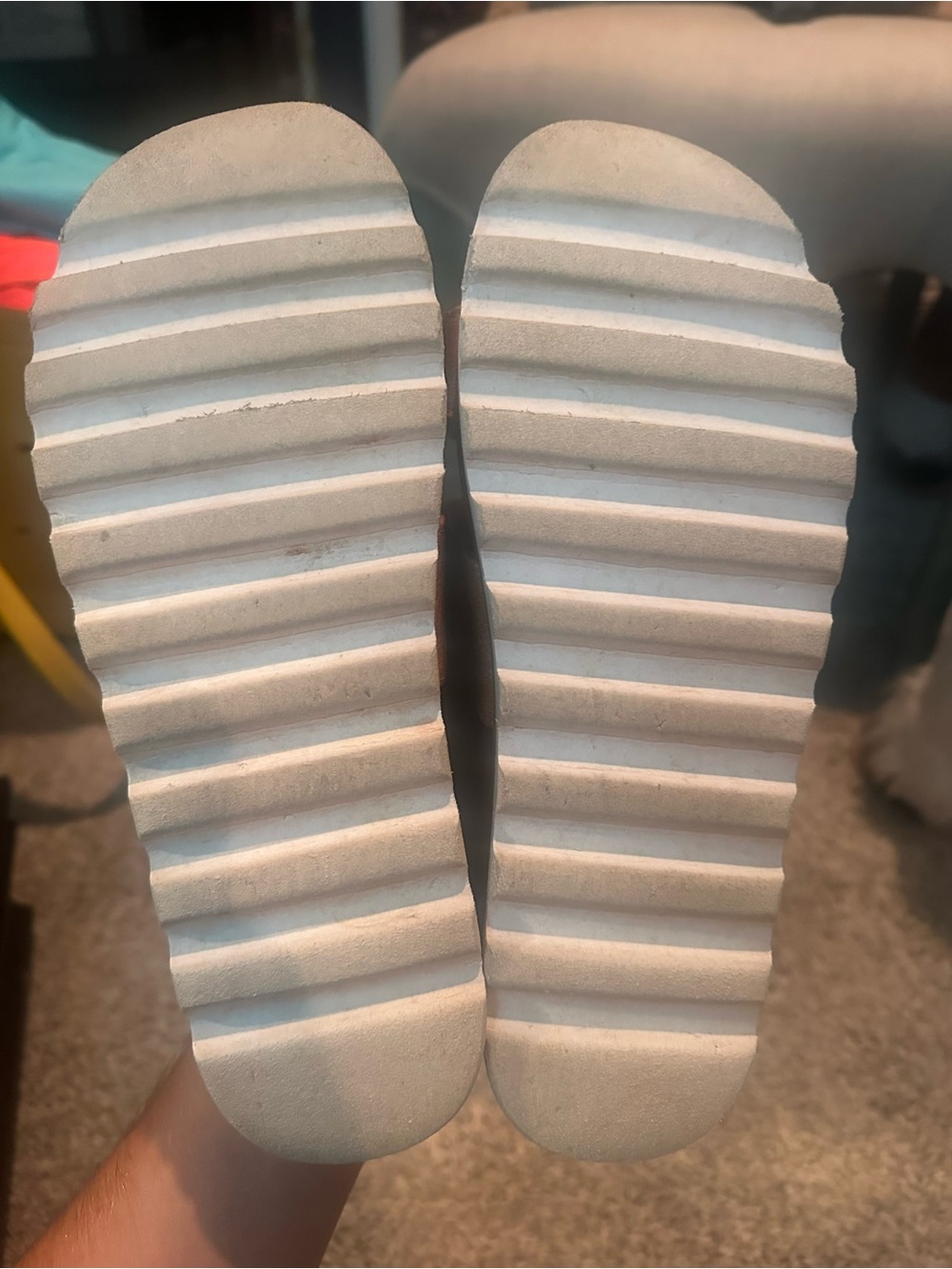 Reef Women's Tan Slide Sandals - Picture 2 of 3
